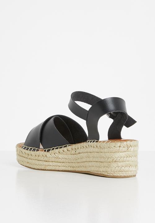 ALDO - Tineviel espadrille sandal - black