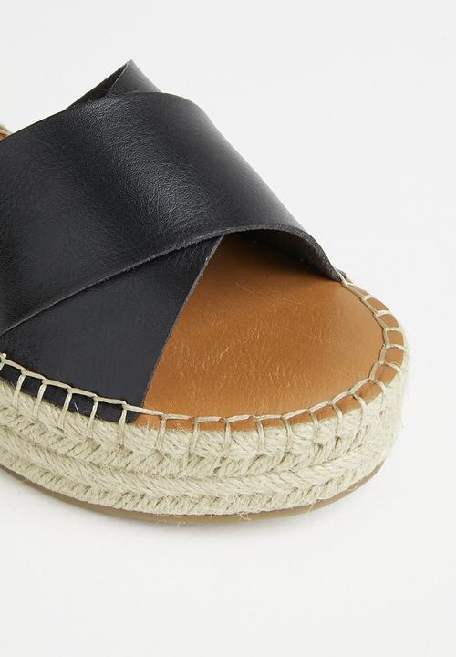 ALDO - Tineviel espadrille sandal - black