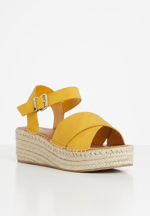 ALDO - Tineviel espadrille sandal - yellow