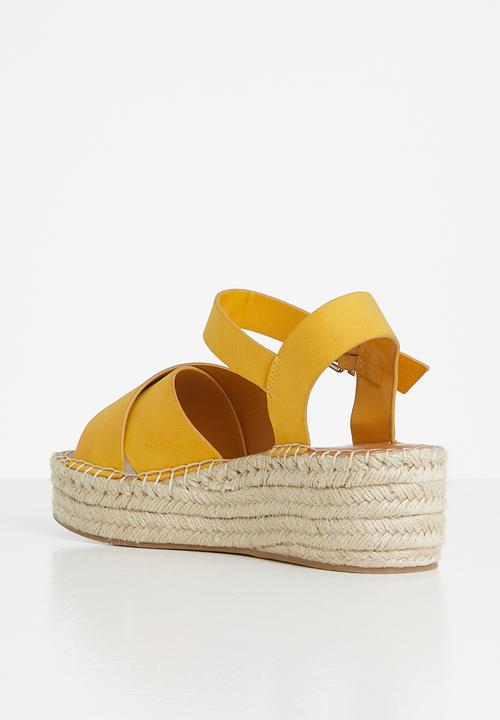 ALDO - Tineviel espadrille sandal - yellow