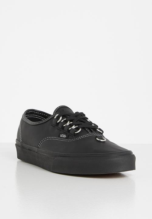 Vans - Authentic hardware - (leather) black/black