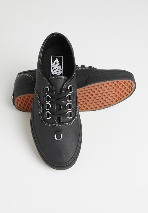 Vans - Authentic hardware - (leather) black/black