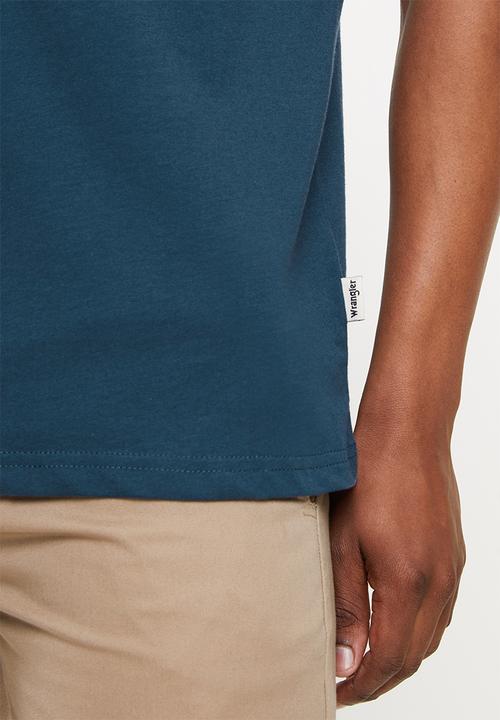 Wrangler - Greensboro N.C tee - shadow blue