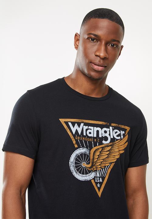 Wrangler - Wings tee - black