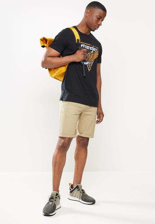 Wrangler - Wings tee - black