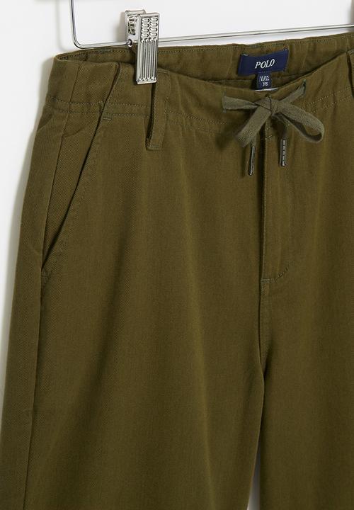 POLO - Boys andrew chino short - olive