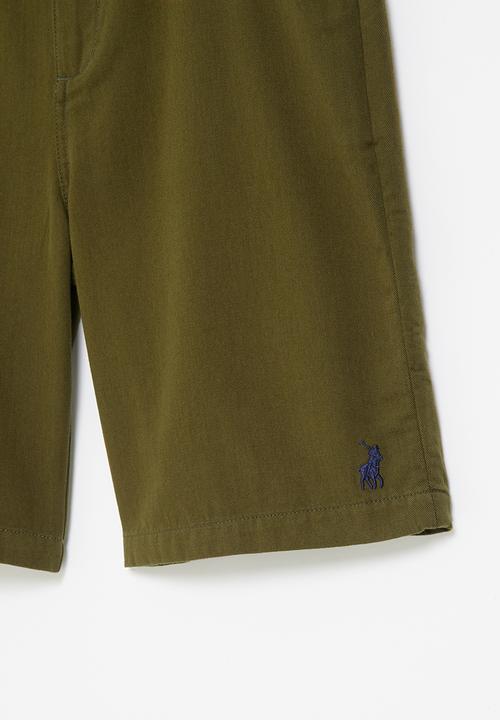 POLO - Boys andrew chino short - olive