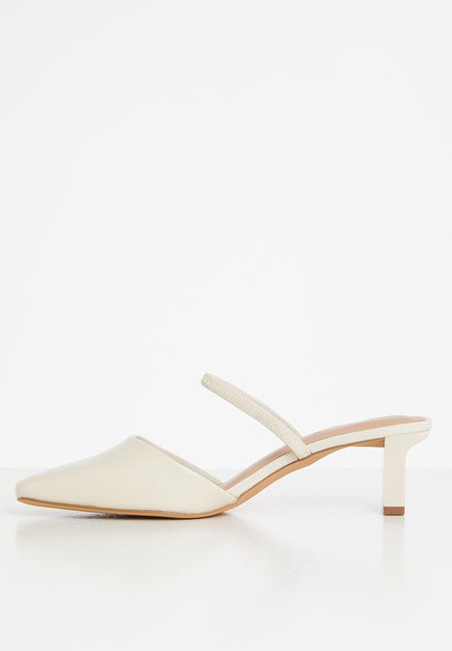 ALDO - Afean mule heel - white
