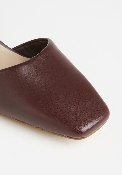 ALDO - Afean mule heel - dark brown