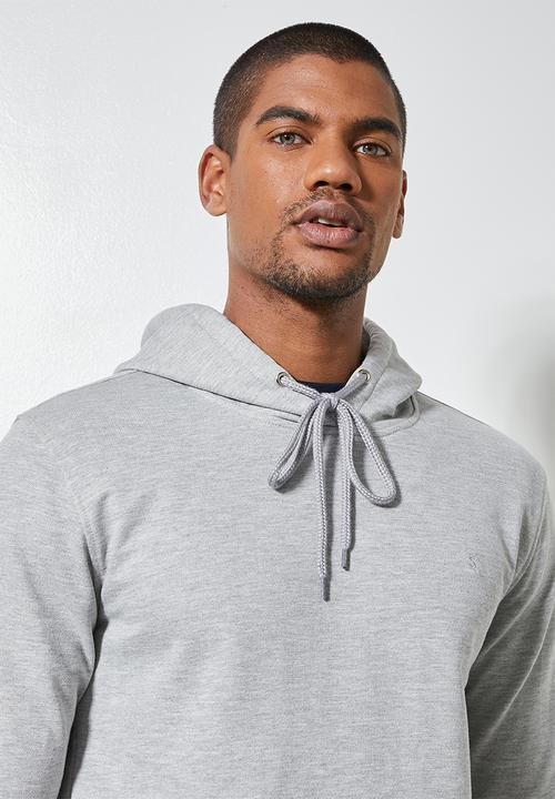 Superbalist - Maddox pullover hoodie - grey melange