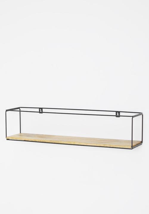 Sixth Floor - Simple shelf large - black