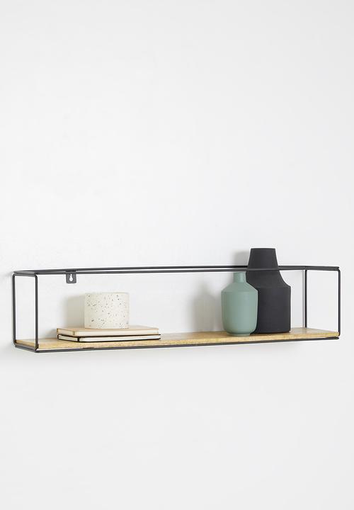 Sixth Floor - Simple shelf large - black