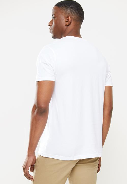 POLO - Cory crest short sleeve tee - white