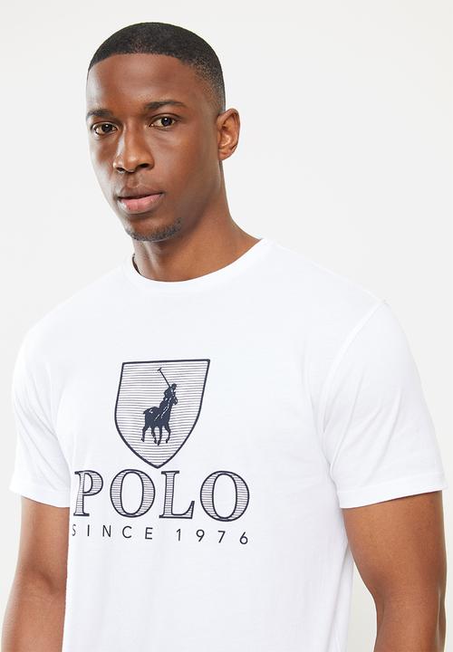 POLO - Cory crest short sleeve tee - white