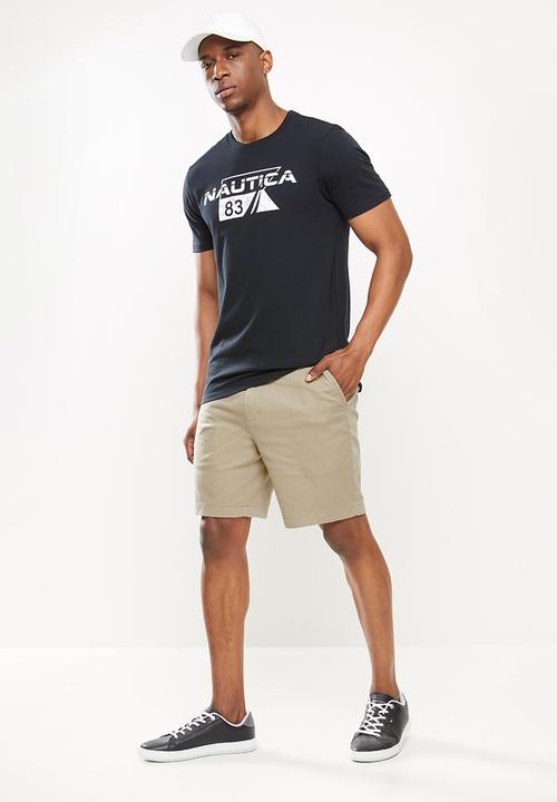 Nautica - Anchor deck short - khaki