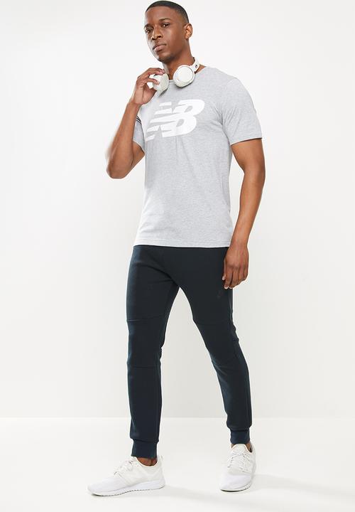 New Balance  - Nb classics nb logo tee - athletic grey