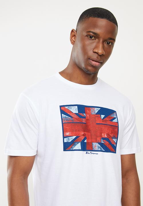 Ben Sherman - Union jack - white