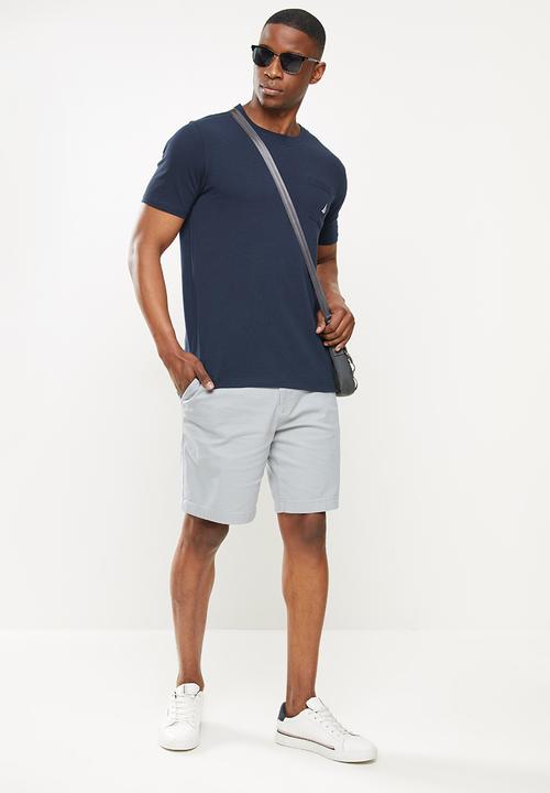 Nautica - Anchor deck short - grey