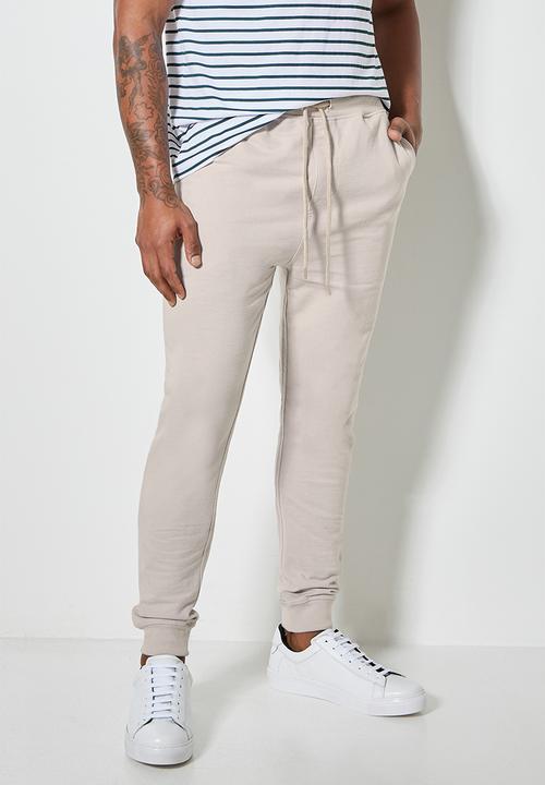 Superbalist - Madrid slim sweatpants - stone