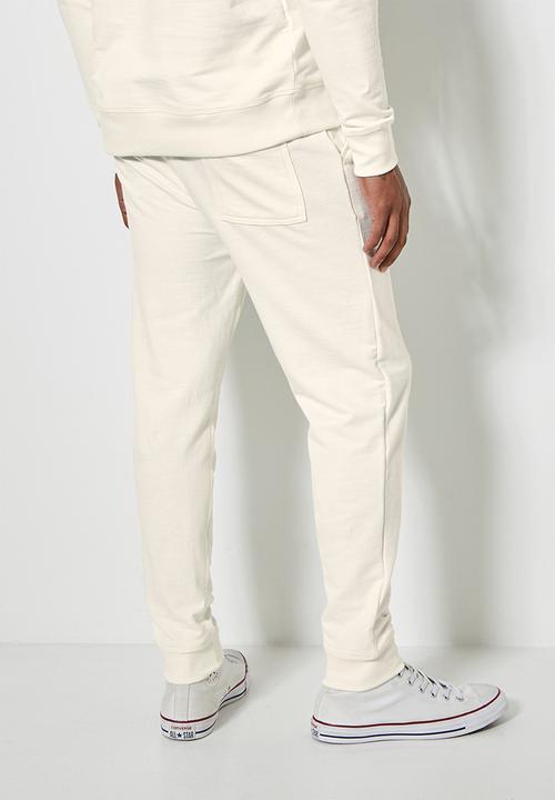 Superbalist - Madrid slim nasa burger sweatpants - ecru