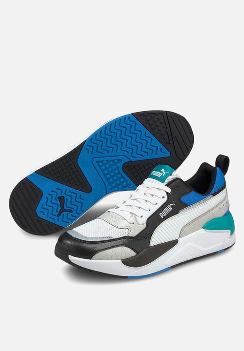PUMA - X-ray 2 square - puma black-puma white-gray violet-future blue-parasailing
