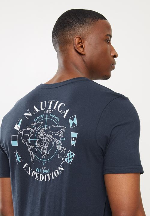 Nautica - Nautica map tee - navy