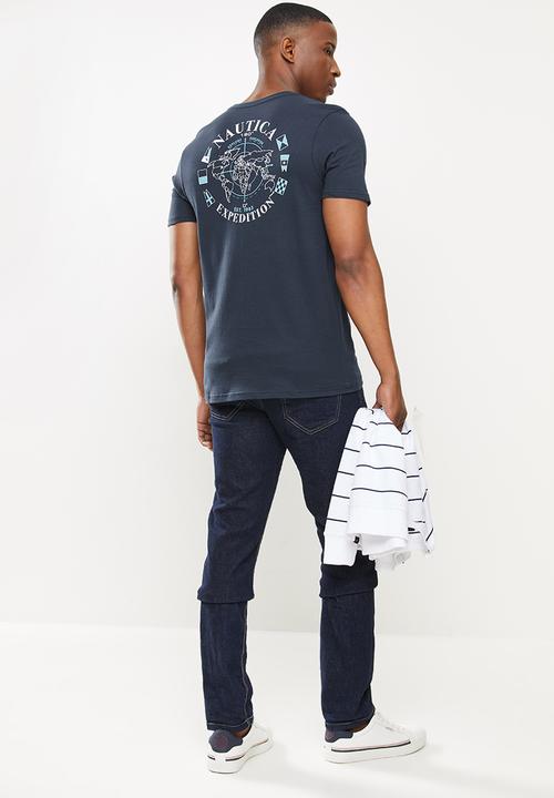 Nautica - Nautica map tee - navy