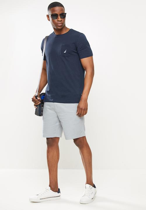 Nautica - Short sleeve pocket tee - navy