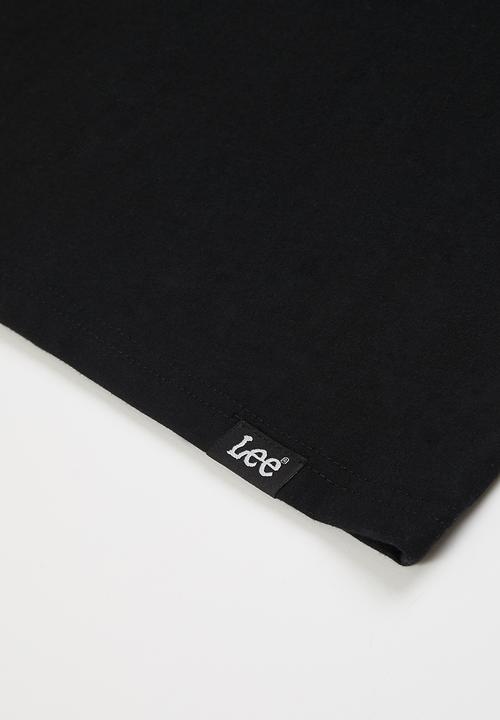 Lee  - Boys vintage stamp tee - black