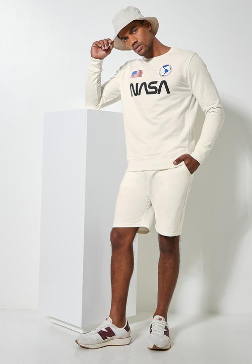 Superbalist - Sunday sweatshorts - ecru