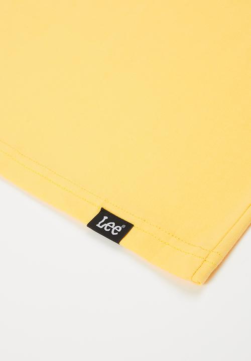 Lee  - Boys vintage stamp tee - yellow