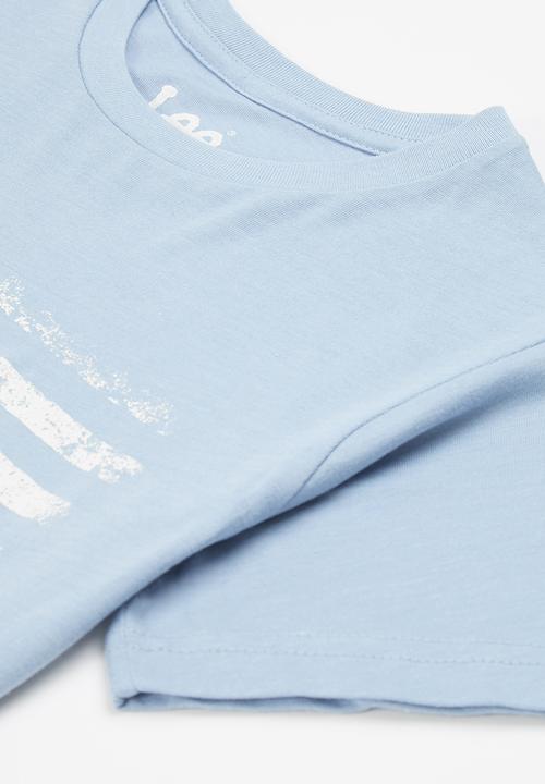 Lee  - Boys usa flag tee - blue