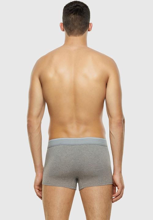 Diesel  - Umbx-damien two pack boxer briefs - black & grey 