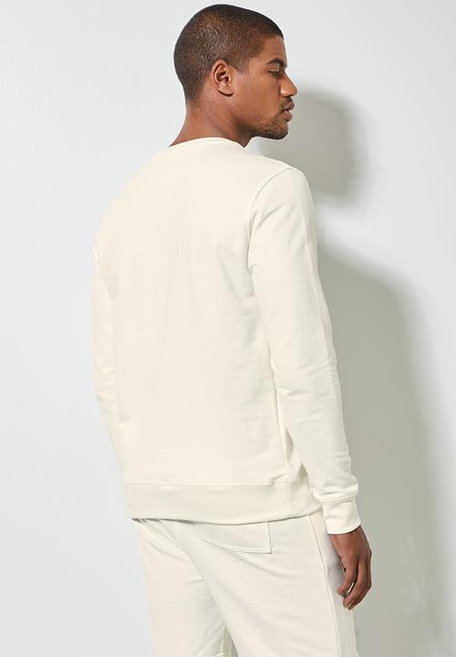 Superbalist - Nasa branded crew neck pullover sweat - ecru
