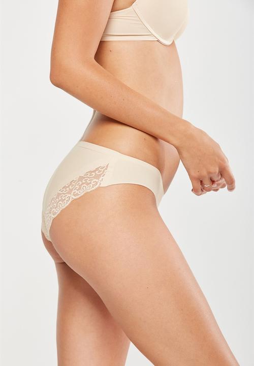 Cotton On - Party pants seamless bikini brief - frappe