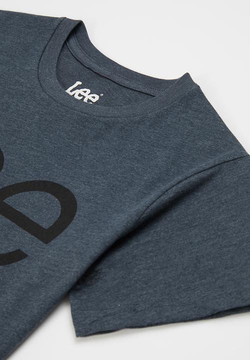 Lee  - Boys lee denim tee - navy