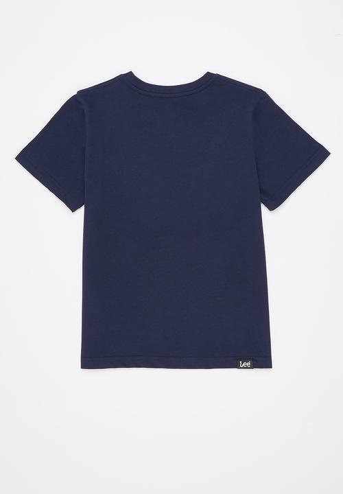 Lee  - Boys authentic tee - navy