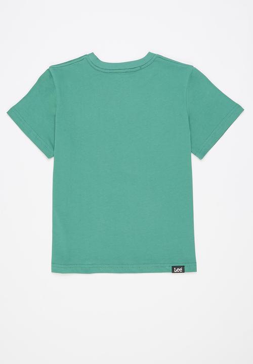 Lee  - Boys lee denim tee - blue