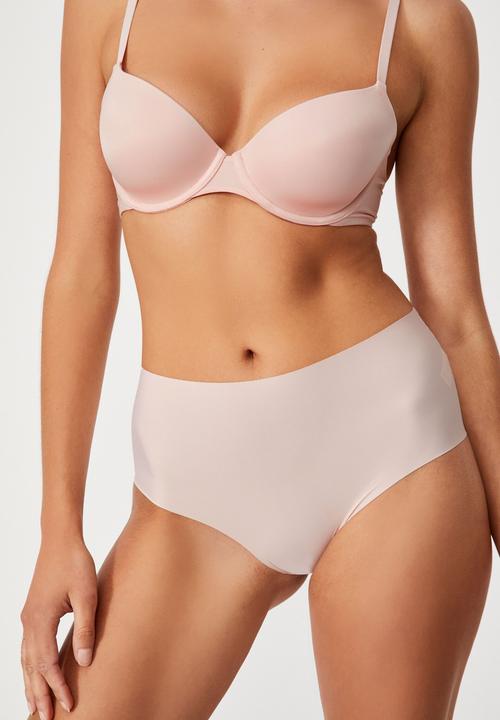 Cotton On - The invisible high cut bikini brief - marshmellow pink