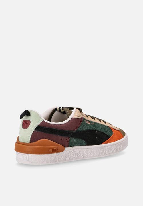 PUMA - Suede bloc wtformstripe - suede bloc wtformstripe - 38118402 - grape leaf-puma white