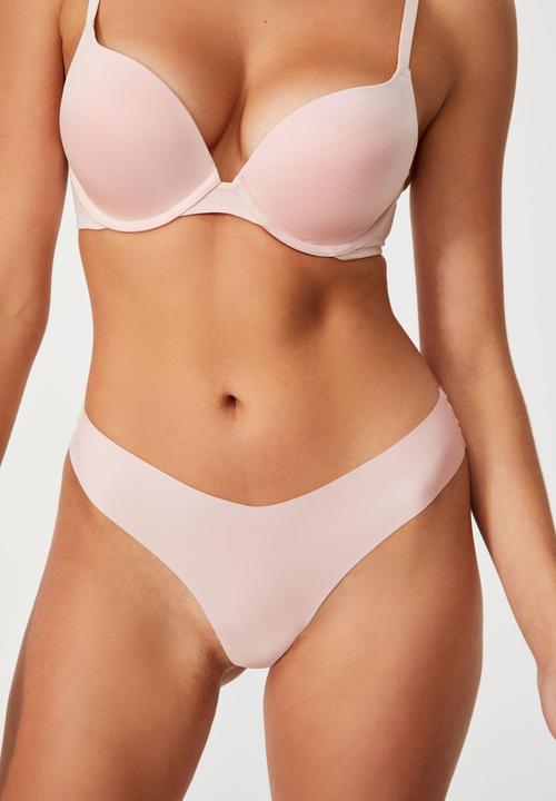 Cotton On - The invisible g string brief - marshmellow pink
