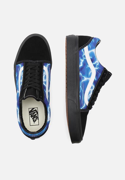 Vans - Old Skool - (lightning) black/blue