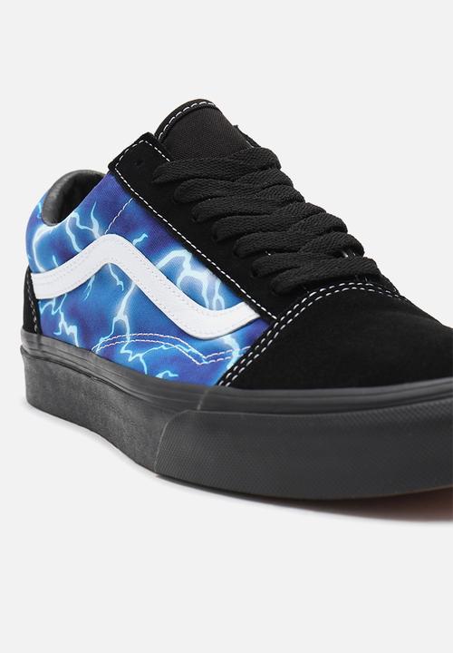 Vans - Old Skool - (lightning) black/blue