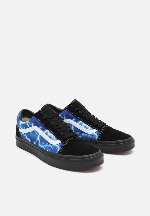 Vans - Old Skool - (lightning) black/blue