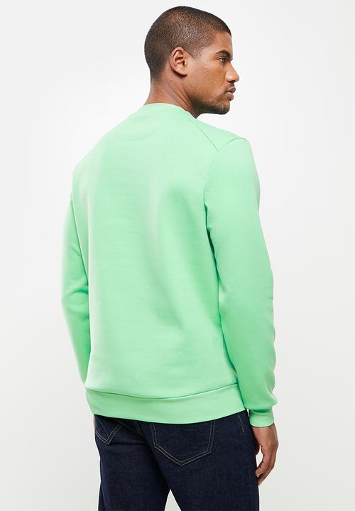 Lyle & Scott - Crew neck fly fleece - light green