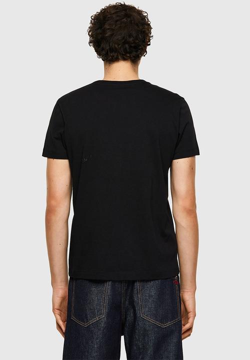 Diesel  - T-iny-b1 printed tee - black