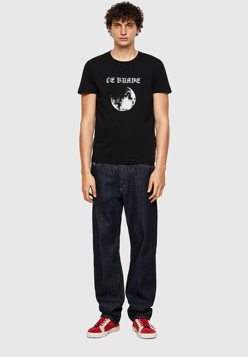 Diesel  - T-iny-b1 printed tee - black