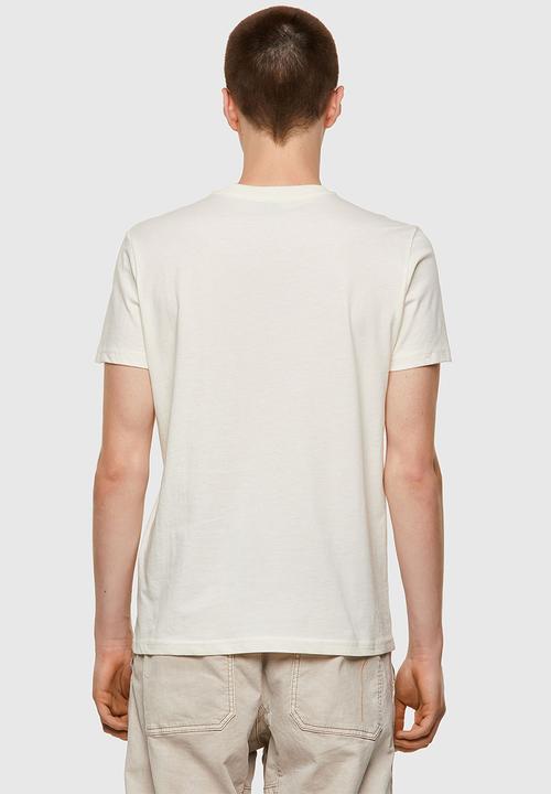 Diesel  - T-diegos-b6 printed tee - grey