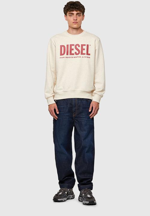Diesel  - S-girk-ecologo sweater - off white