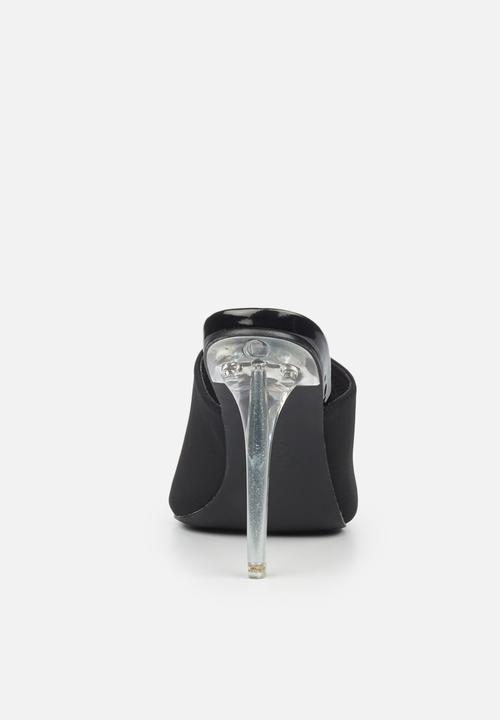 Miss Black - Candy1 mule heel - black